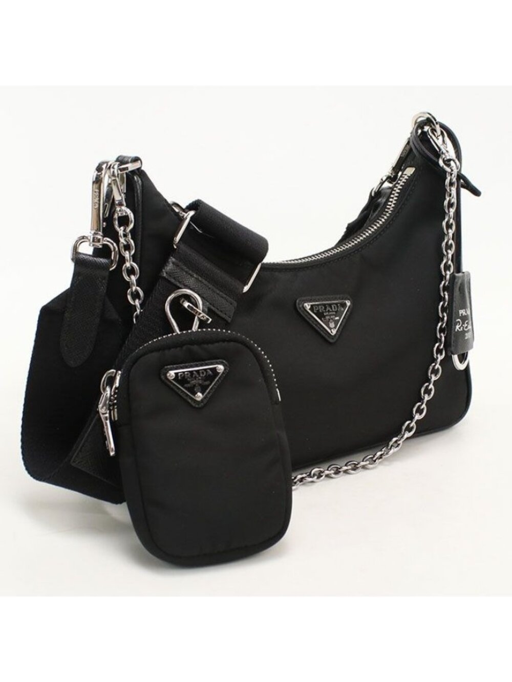 Prada 2-Way Re-Nylon Re Edition Crossbody Shoulder Bag Nylon